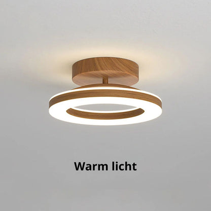 Runde Deckenlampe LED Acryl für Flur und Eingang