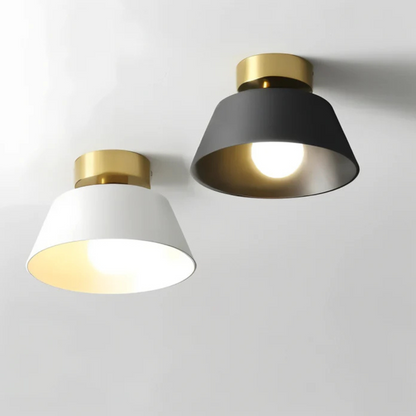 Retro LED Deckenlampe | Deckenlicht Wohnzimmer