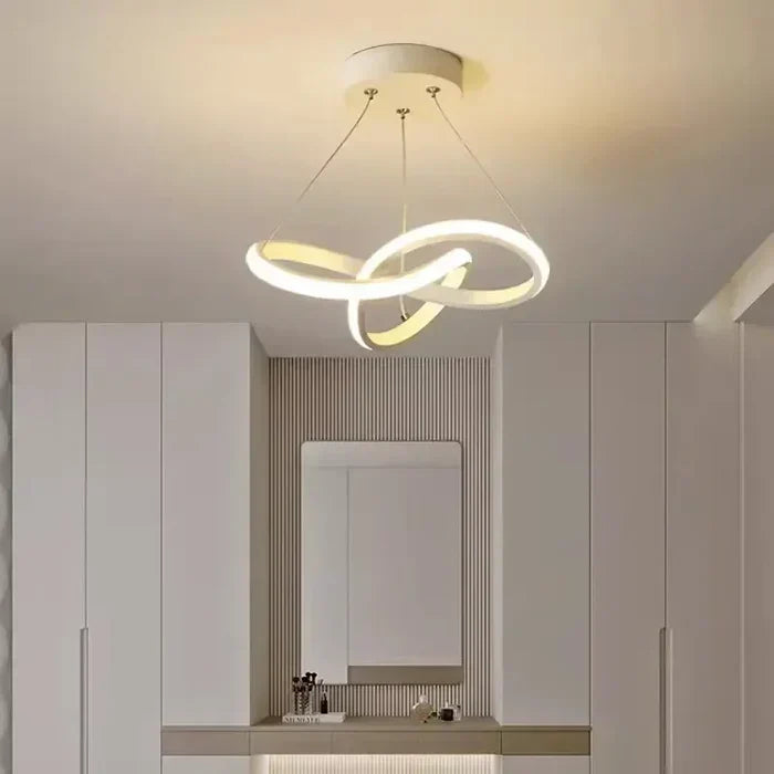 WaveGlow Deckenleuchte – Stylische LED-Deckenbeleuchtung Wohnraumlampe