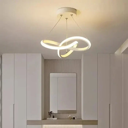WaveGlow Deckenleuchte – Stylische LED-Deckenbeleuchtung Wohnraumlampe