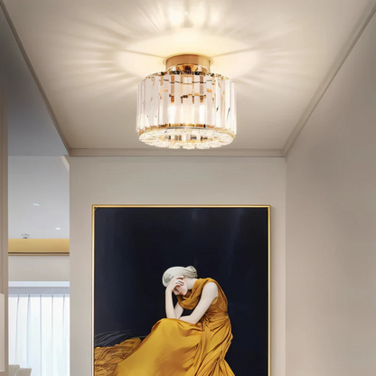 Luxus Kristall Deckenlampe | Strahlende Deckenbeleuchtung