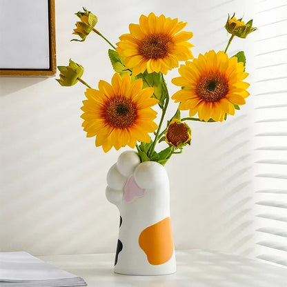 Katze Pfote Vase