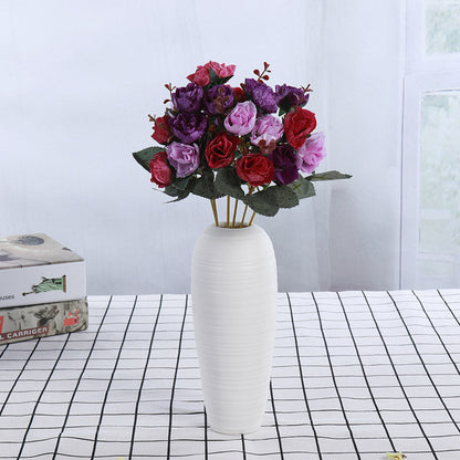 Elegante Keramik-Blumenvase