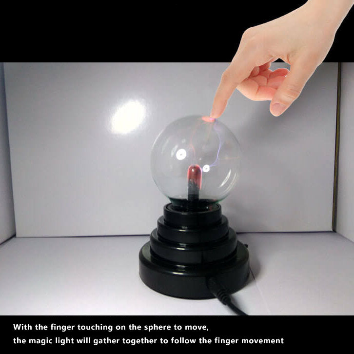 Magische Elektrostatik Ionen Ball Licht Blitzball Nachtlicht Ambientelampe