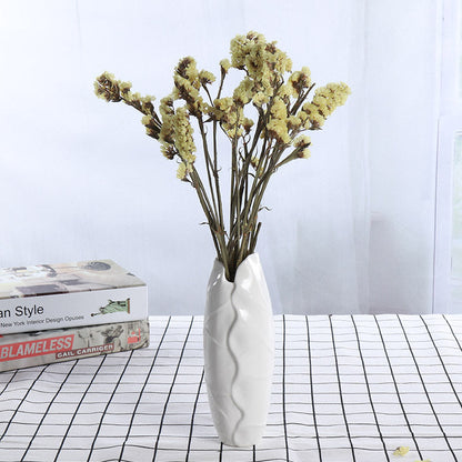 Zeitgenössische gedrehte Keramik-Blumenvase