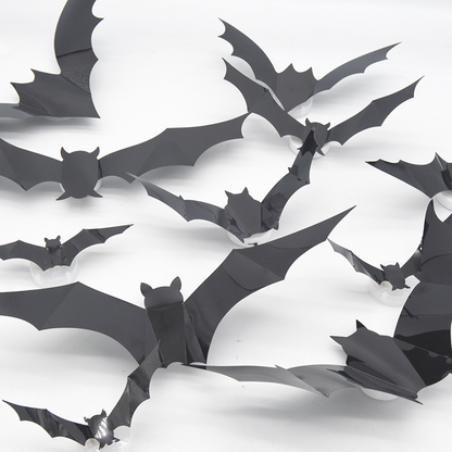 3D Fledermaus LED Wanddekoration — Verwandeln Sie Ihr Zuhause in die gruseligste Halloween-Bühne mit realistischen Flugillusionen!