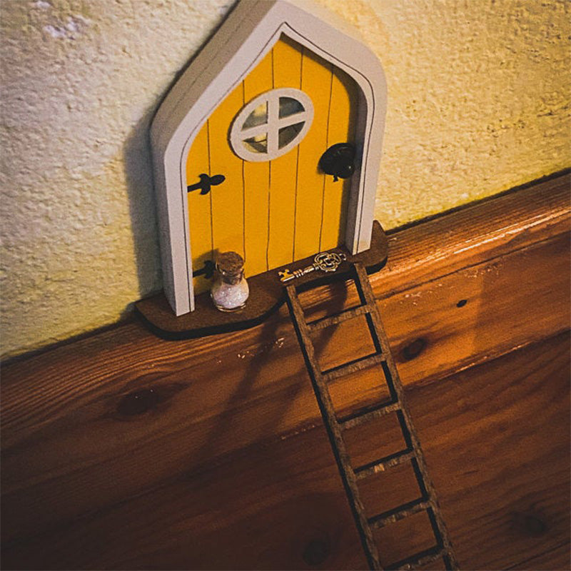 Märchenhafte Szene - Mini-Elfen-Tür