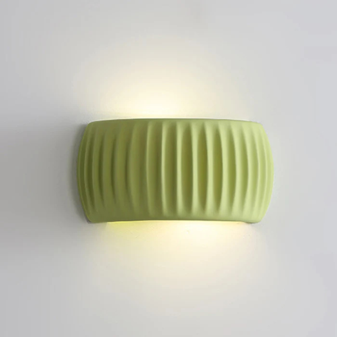 Moderne Harzwandlampe