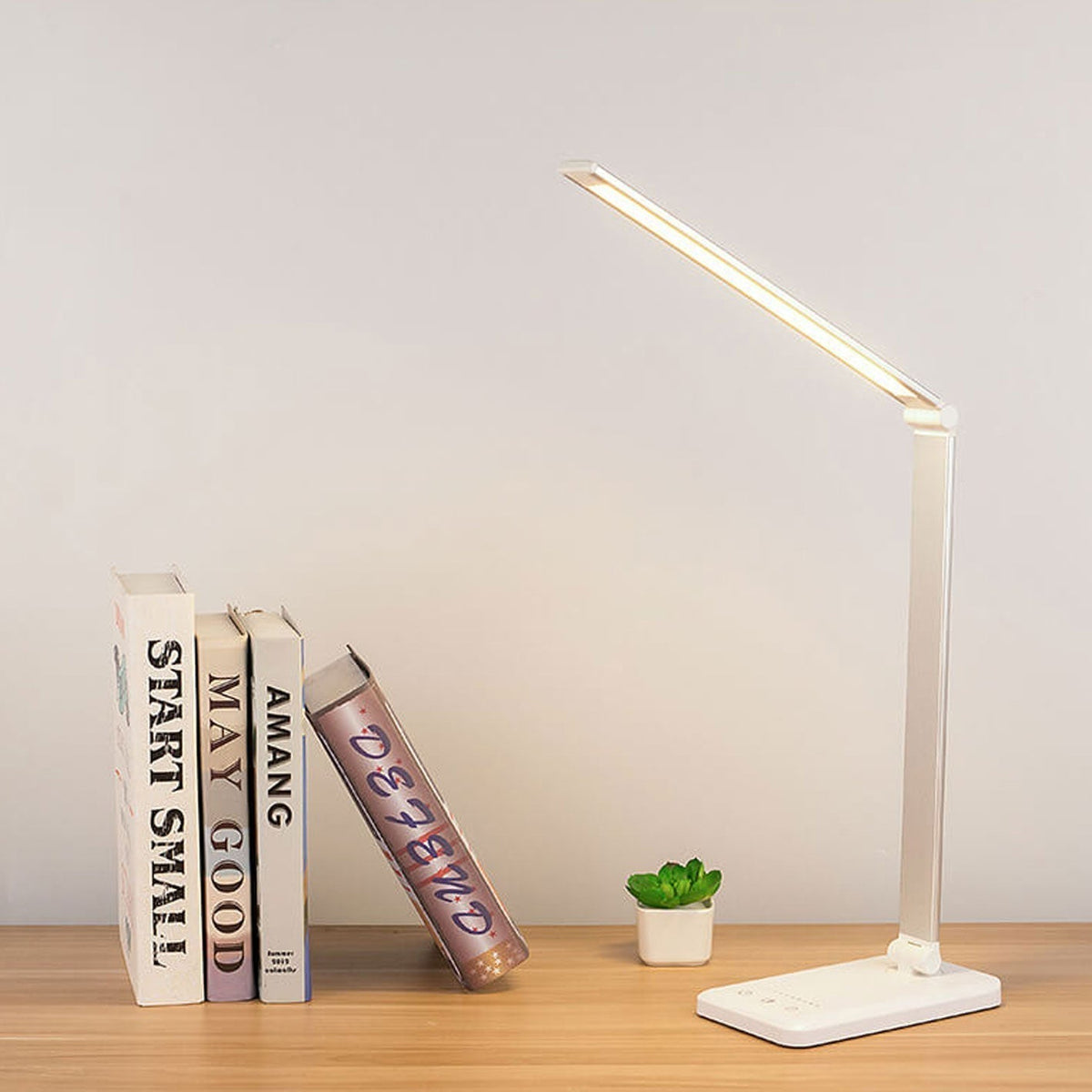 Nordic Creative Faltbare Touch-Dimmer LED Schreibtischlampe