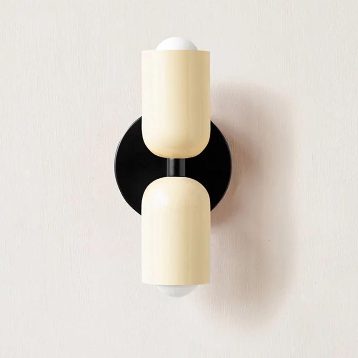 Wandleuchten Moderne Glas Doppel-Schirm-Lampe