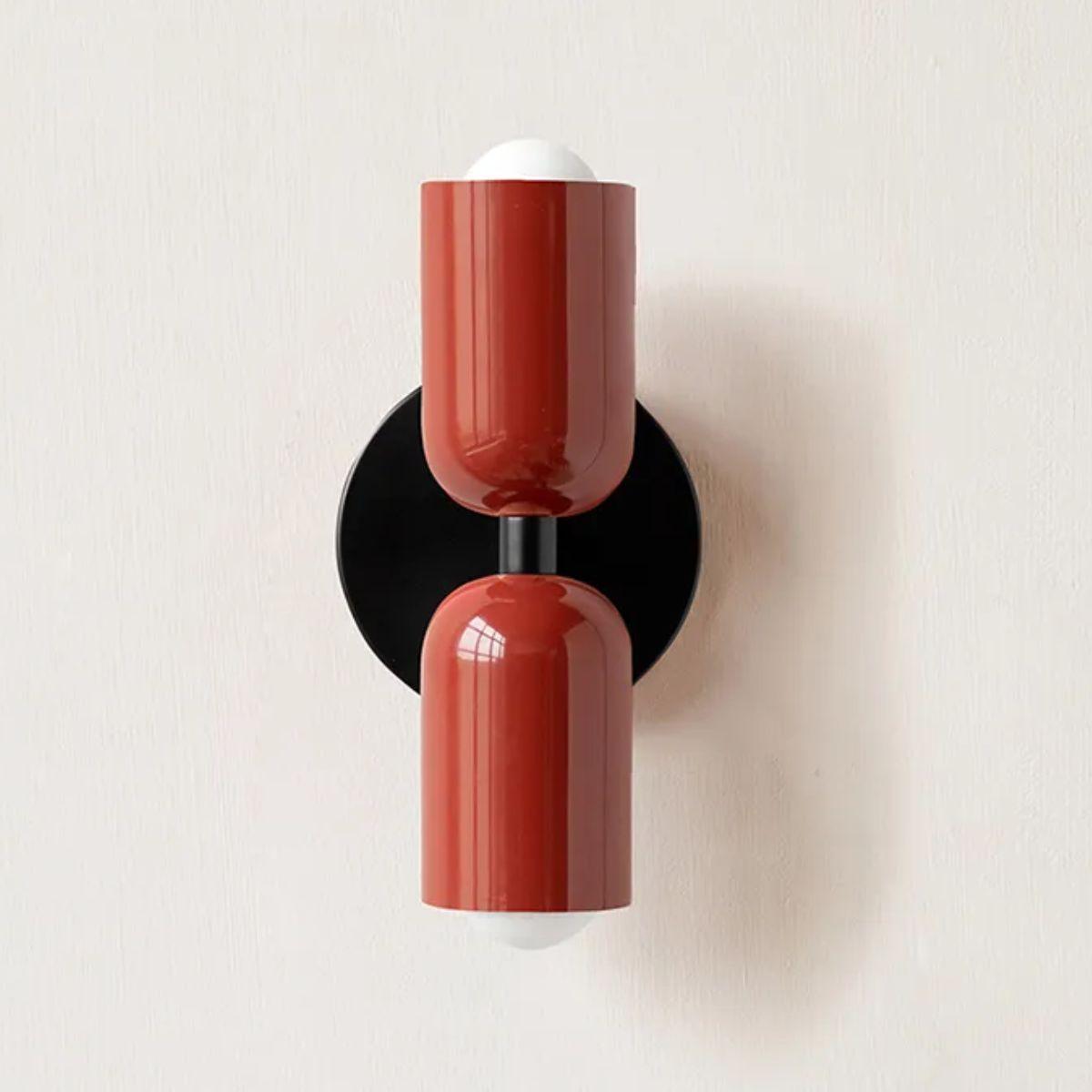 Wandleuchten Moderne Glas Doppel-Schirm-Lampe