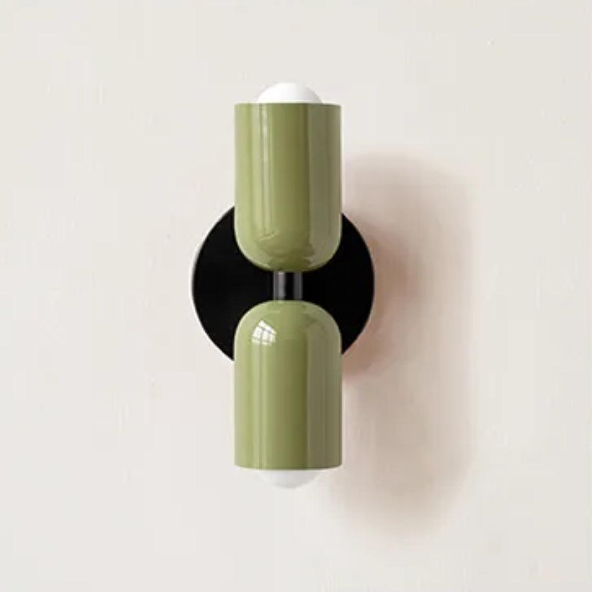 Wandleuchten Moderne Glas Doppel-Schirm-Lampe