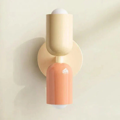 Wandleuchten Moderne Glas Doppel-Schirm-Lampe
