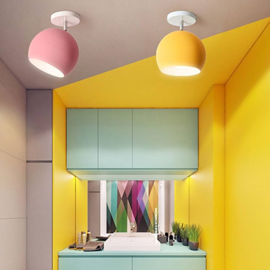 Stylische Macaron Deckenleuchte