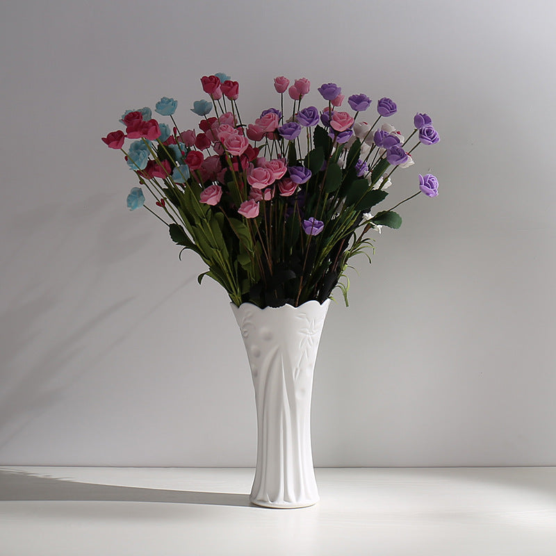 Florale dekorative Vase