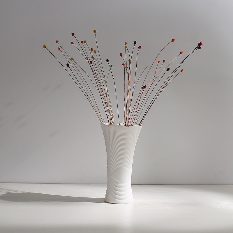 Florale dekorative Vase