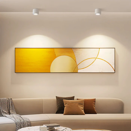 Minimalistische LED-Deckenleuchte | 360° drehbares Design