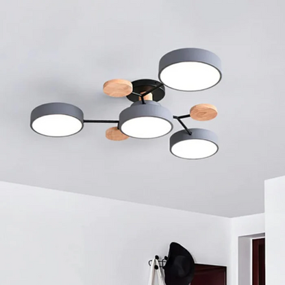 Moderne Runde LED-Deckenleuchte