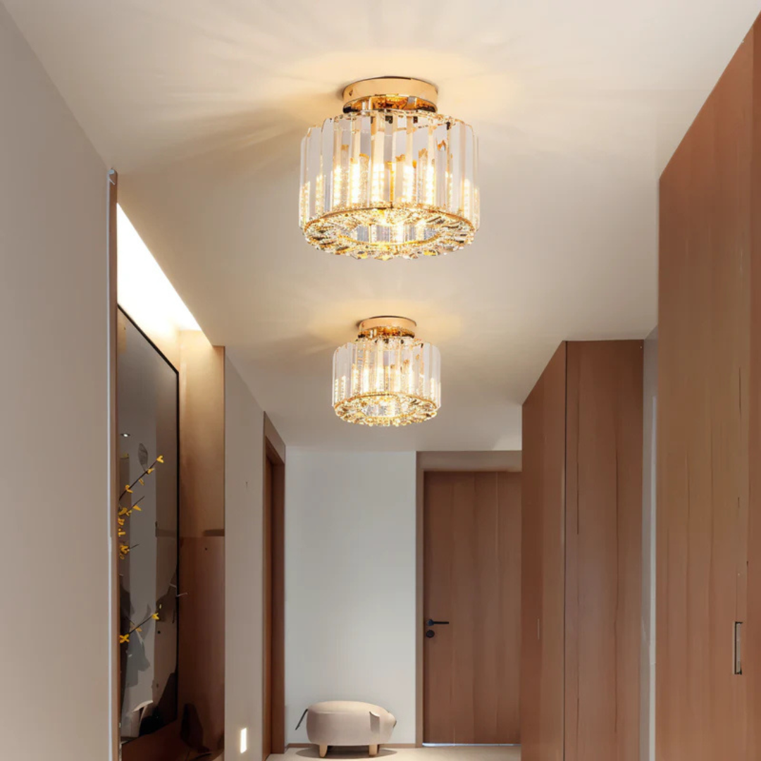 Luxus Kristall Deckenlampe | Strahlende Deckenbeleuchtung