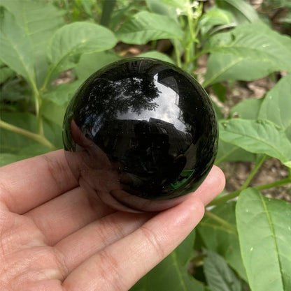 Obsidian Kristallkugel Dekoration
