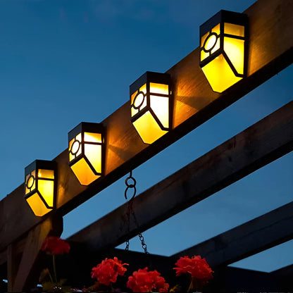 Solar-LED-Wandlampe – Energiesparend und Wetterfest | 2er-Pack für den Außeneinsatz