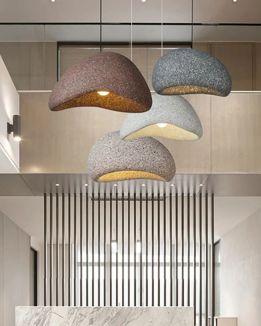 Moderne Pendelleuchte Design Atmosphärische LED-Deckenleuchte