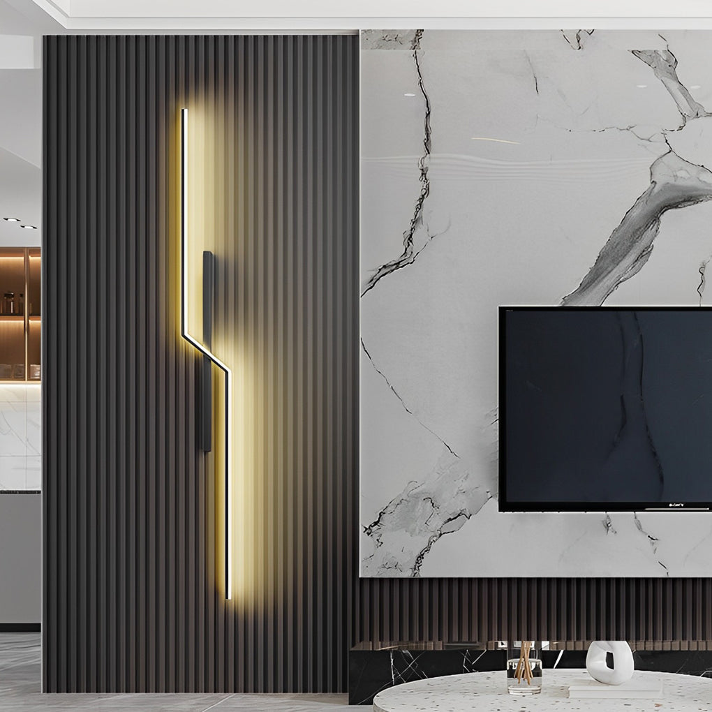 Lines Kreativ LED Moderne Minimalistische Wandlampe Dekorative Wandlichter Beleuchtung