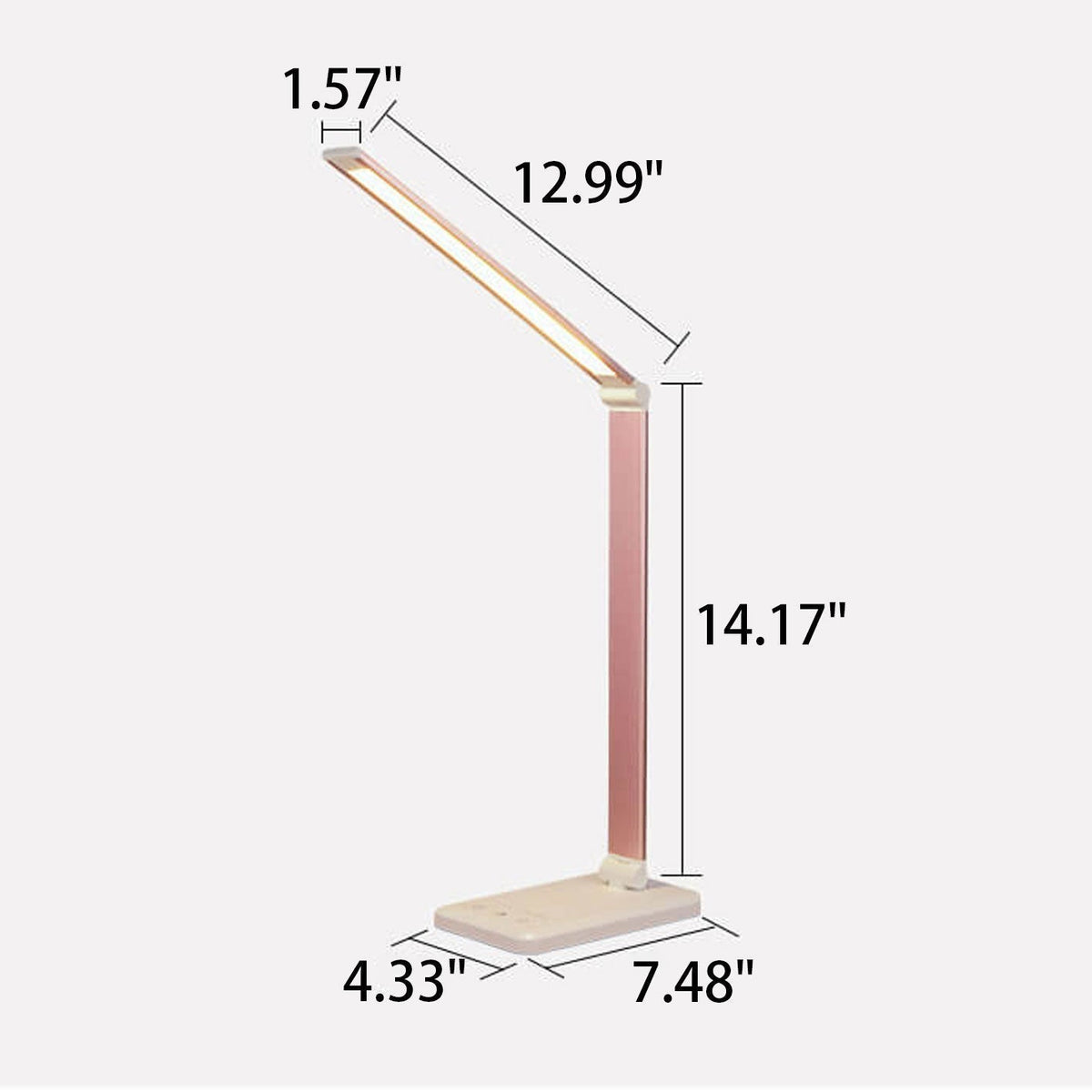 Nordic Creative Faltbare Touch-Dimmer LED Schreibtischlampe