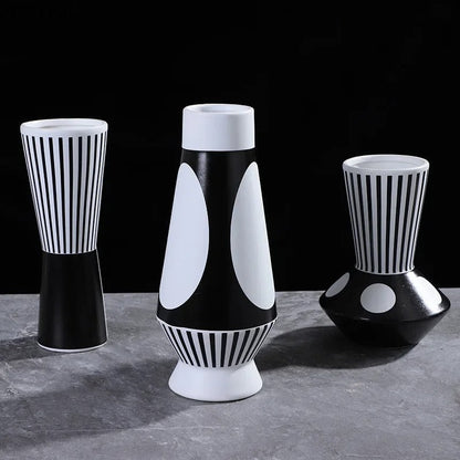 Moderne geometrische Vase