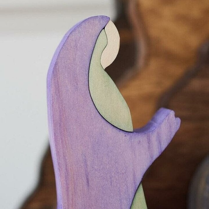 Oster Szene Holz Dekoration