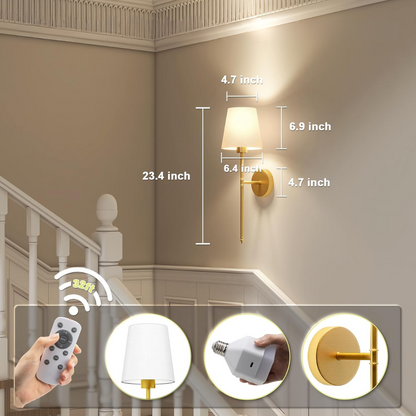 Kabellose Wandlampe Heimlampe