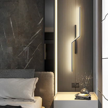 Lines Kreativ LED Moderne Minimalistische Wandlampe Dekorative Wandlichter Beleuchtung