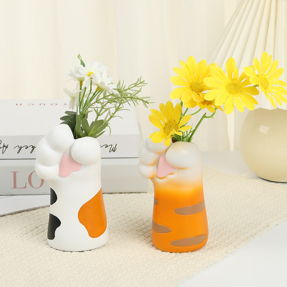 Katze Pfote Vase
