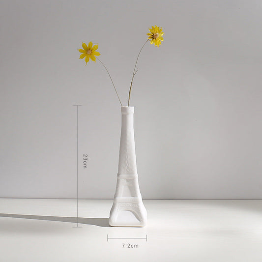 Heimdekoration Eiffelturm Vase