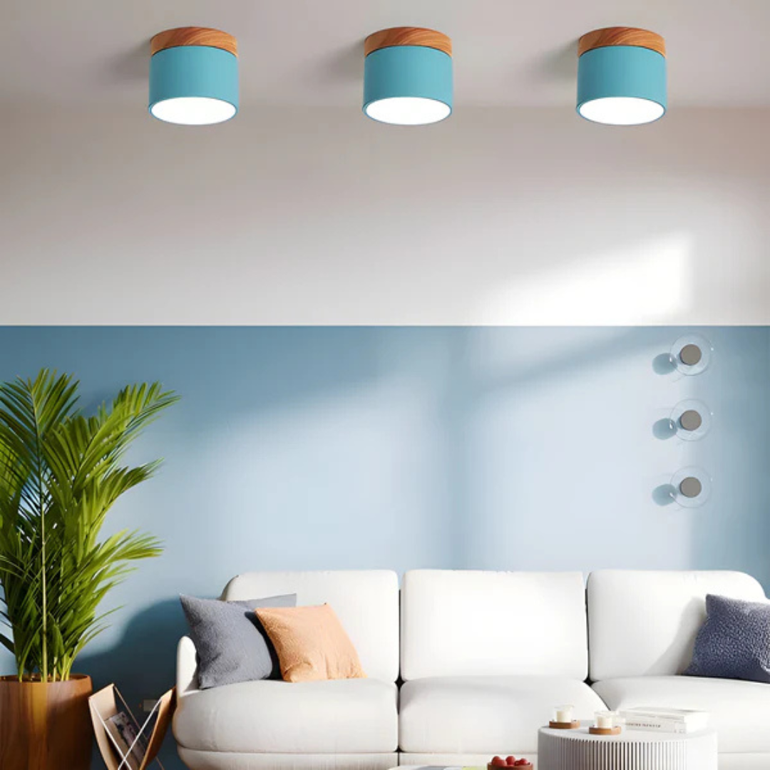 Vintage LED Deckenleuchte