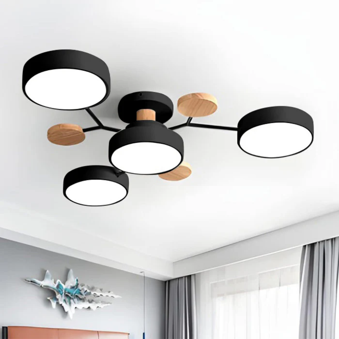 Moderne Runde LED-Deckenleuchte