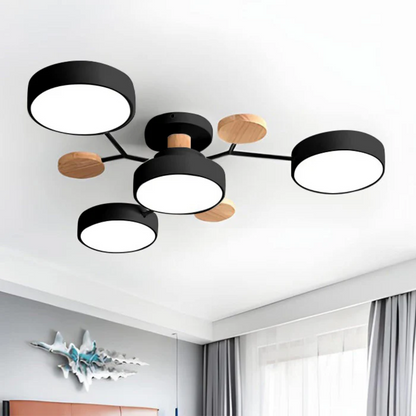 Moderne Runde LED-Deckenleuchte