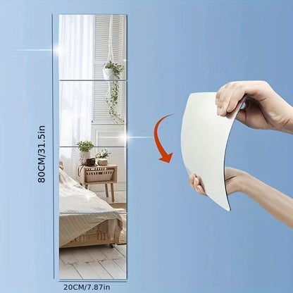 AcrylicSafe Spiegel Set – Stilvolle und bruchsichere Spiegel Heim Zeile