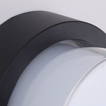 Moderne Minimalistische Wasserdichte Quadratische Runde Zylinder Druckguss-Aluminium Acryl LED Deckenleuchte für Außenpatio
