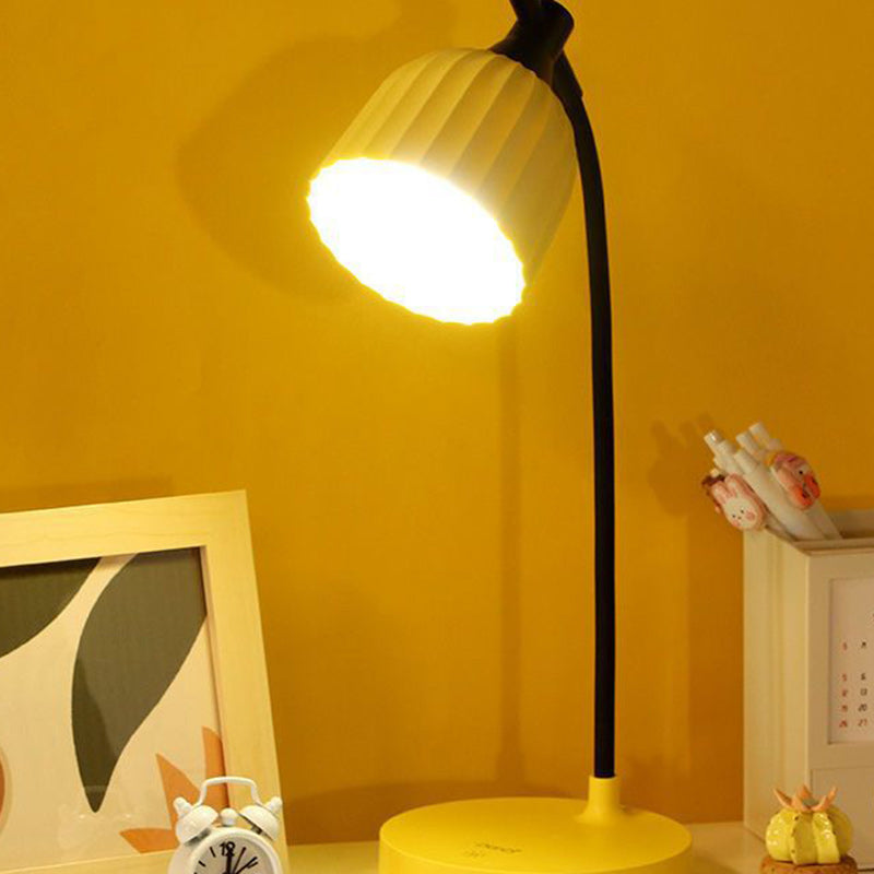 Moderne Minimalistische Runde Gefaltete ABS LED Tischlampe Für Das Wohnzimmer