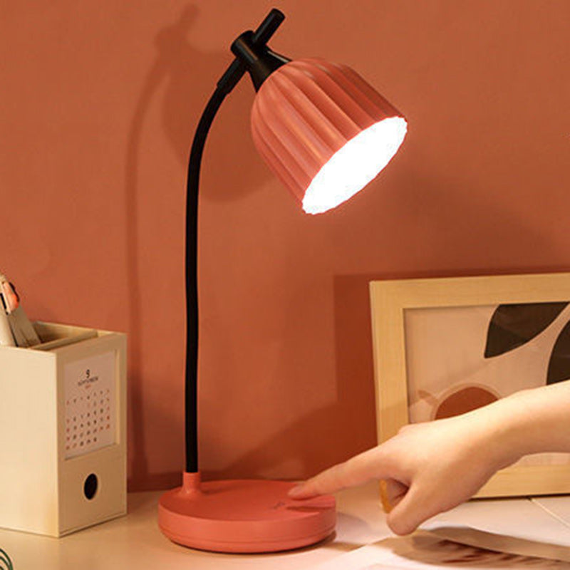 Moderne Minimalistische Runde Gefaltete ABS LED Tischlampe Für Das Wohnzimmer