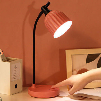 Moderne Minimalistische Runde Gefaltete ABS LED Tischlampe Für Das Wohnzimmer