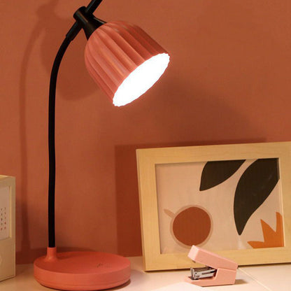 Moderne Minimalistische Runde Gefaltete ABS LED Tischlampe Für Das Wohnzimmer