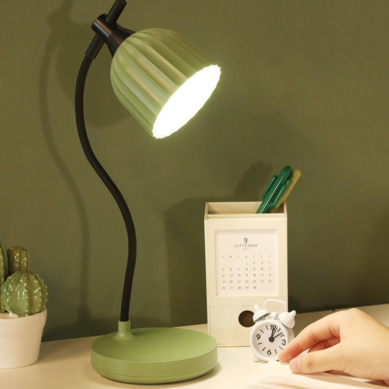 Moderne Minimalistische Runde Gefaltete ABS LED Tischlampe Für Das Wohnzimmer