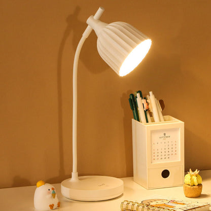 Moderne Minimalistische Runde Gefaltete ABS LED Tischlampe Für Das Wohnzimmer