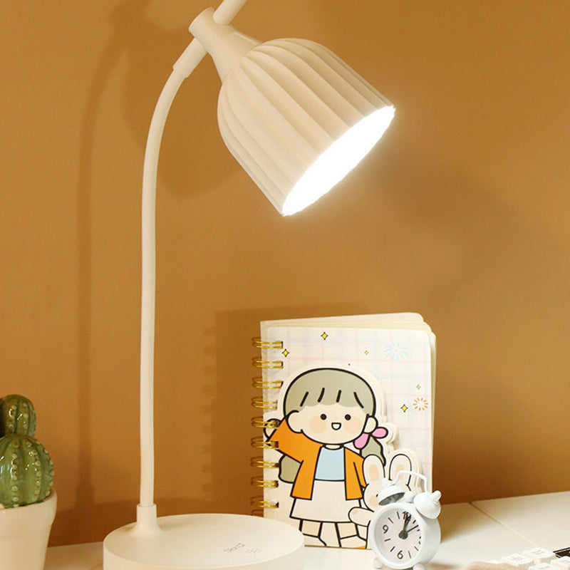Moderne Minimalistische Runde Gefaltete ABS LED Tischlampe Für Das Wohnzimmer