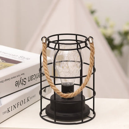 Moderne Minimalistische Vertikal Gestreifte Quadrat Runde Eisen LED Tischlampe Für Das Wohnzimmer