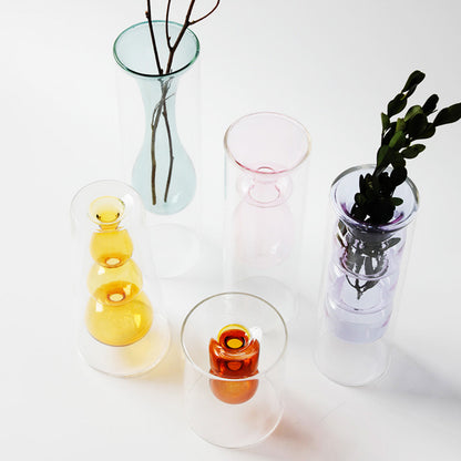 Sprudelnde Glasvasen
