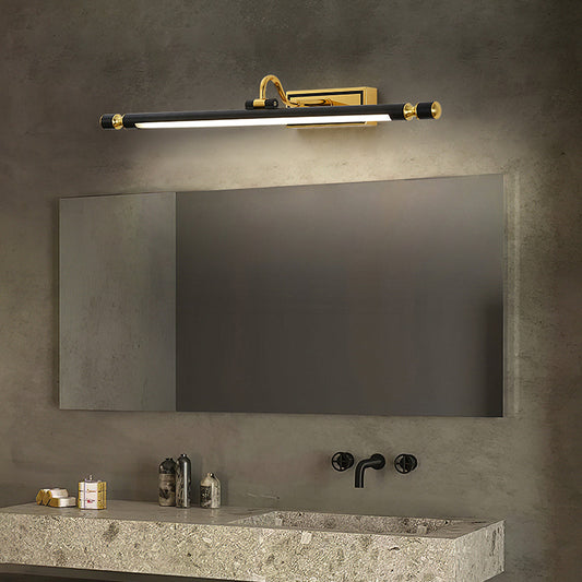 Luxus Schwarz-Gold Spiegel Lampe – LumoGold | Heim Zeile