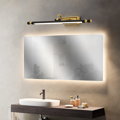 Luxus Schwarz-Gold Spiegel Lampe – LumoGold | Heim Zeile